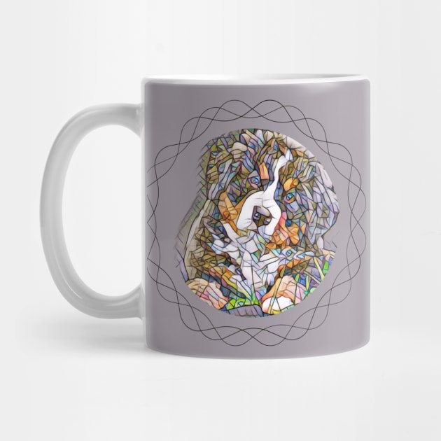 Bernese Mountain Dog by Silver Lining Gift Co.